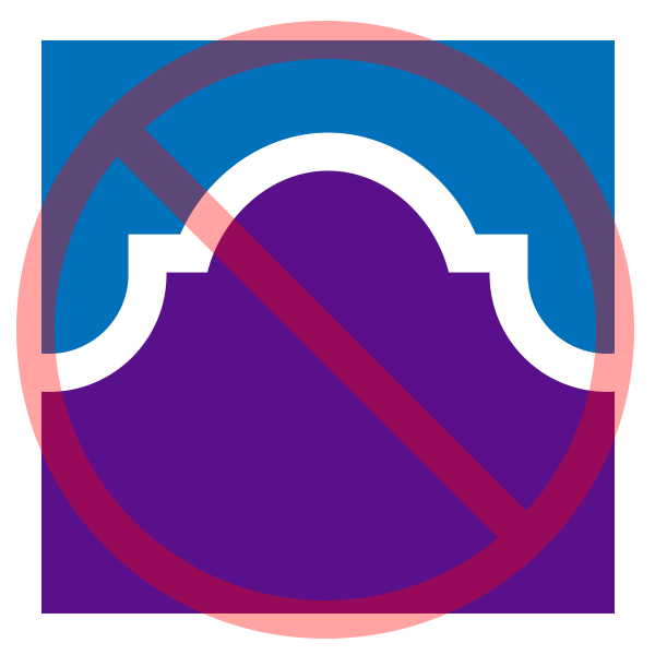 DO NOT USE NVC Icon